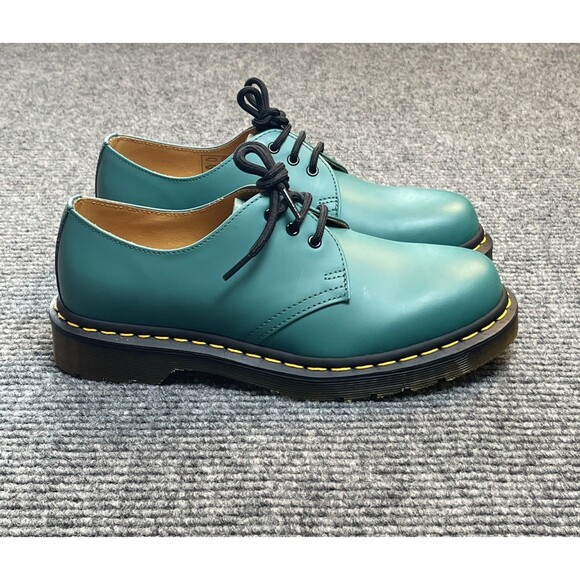 Dr. Martens 1461 Smooth Teal Green Oxford Shoes Men Size 6 / Women 7 - 31009 NEW main image 12
